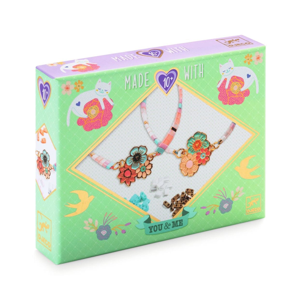 Design By Djeco Arte y Manualidades Pulseras Duo Flores
