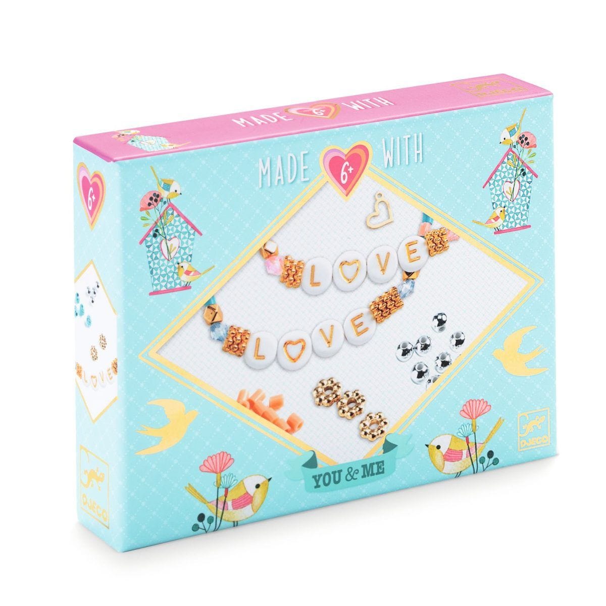 Design By Djeco Arte y Manualidades Pulseras duo letras