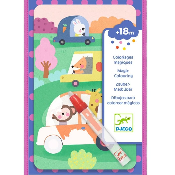 Design By Djeco Arte y Manualidades Set de Pinturas Mágica -  Voy de viaje
