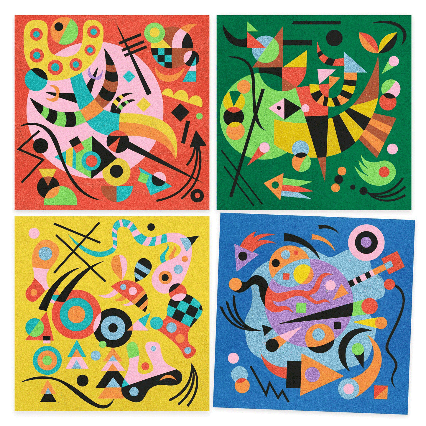 Design By Djeco Arte y Manualidades Set para colorear con arena
