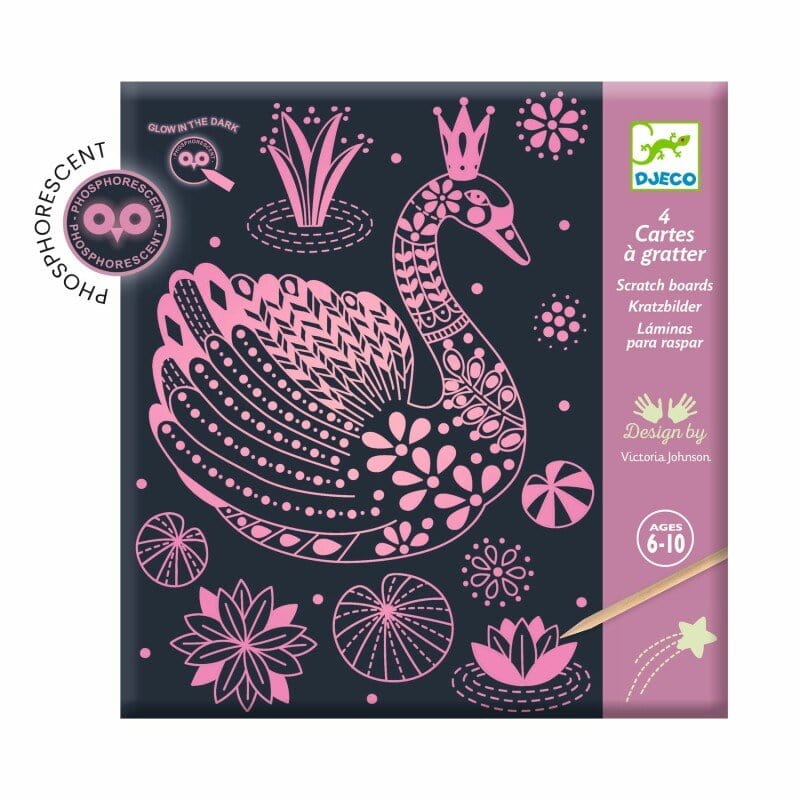 Design By Djeco Destreza y Habilidades Tarjetas rasca y descubre mundo maravilloso
