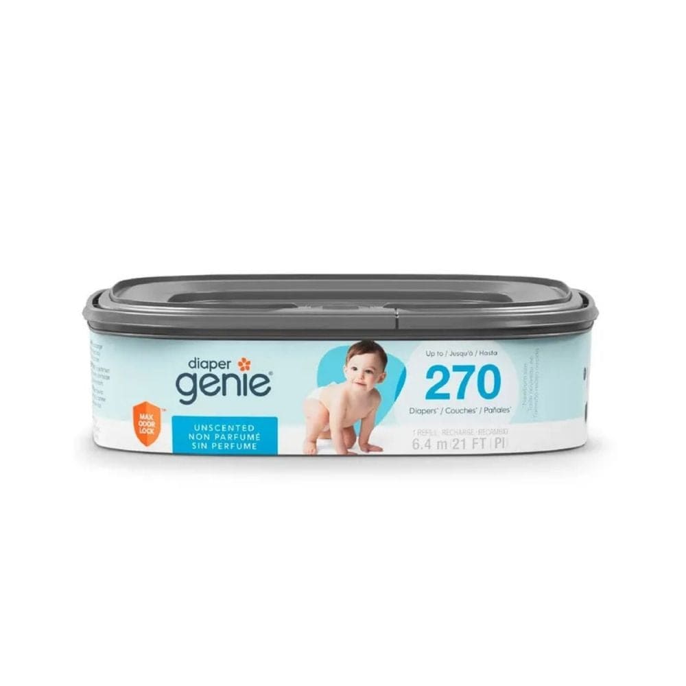 Diaper Genie Artículos para el baño Pack Contenedor de pañales Classic + Recambio 270 u - Diaper Genie I000660-I000685