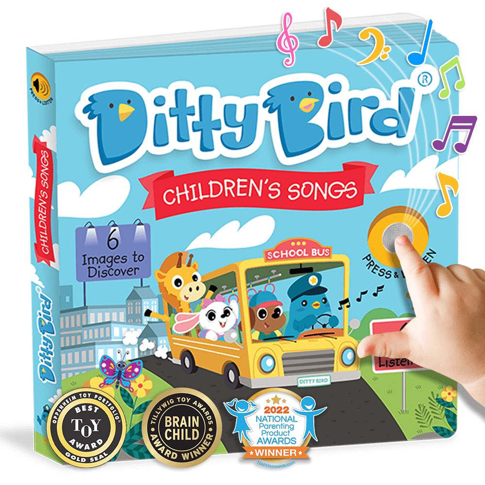 Ditty Bird Libros Libro Interactivo Musical Children’s Songs DI001