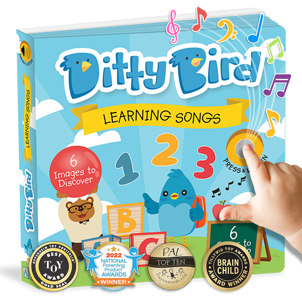 Ditty Bird Libros Libro Interactivo Musical Learning Songs DI003