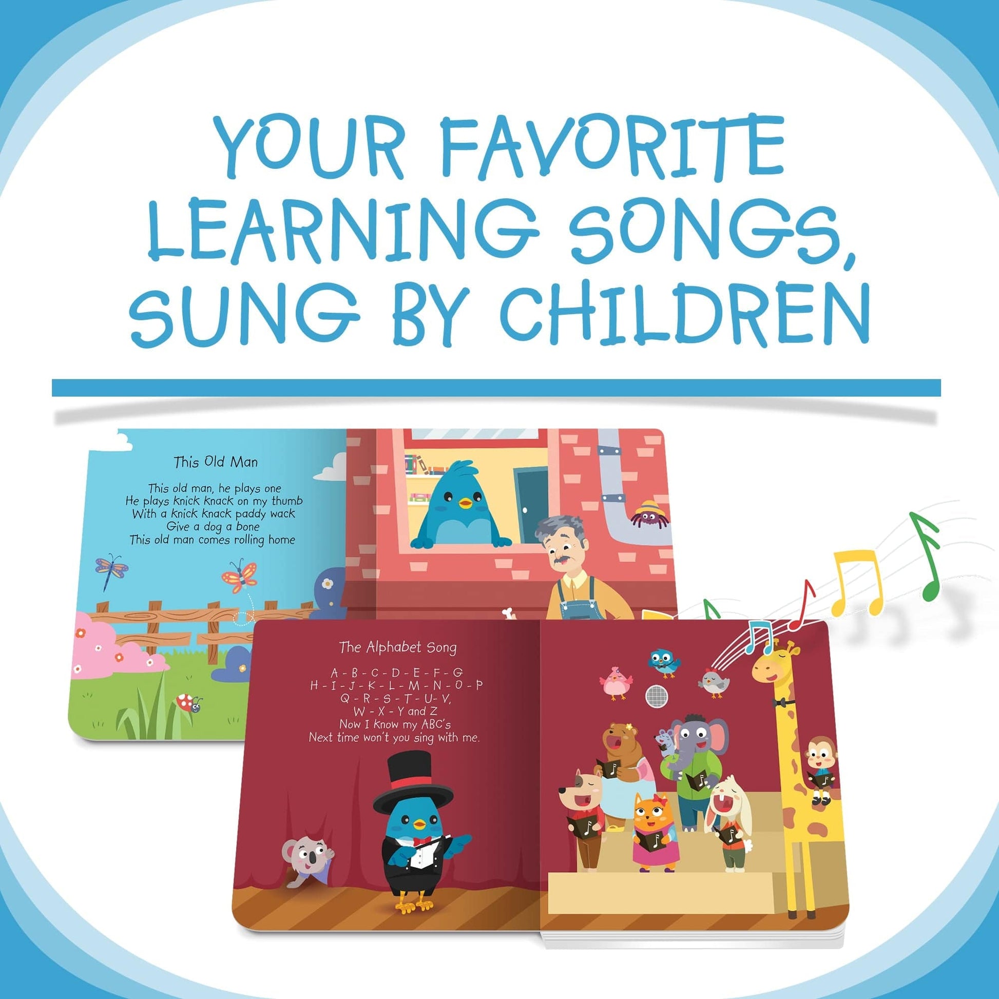 Ditty Bird Libros Libro Interactivo Musical Learning Songs DI003