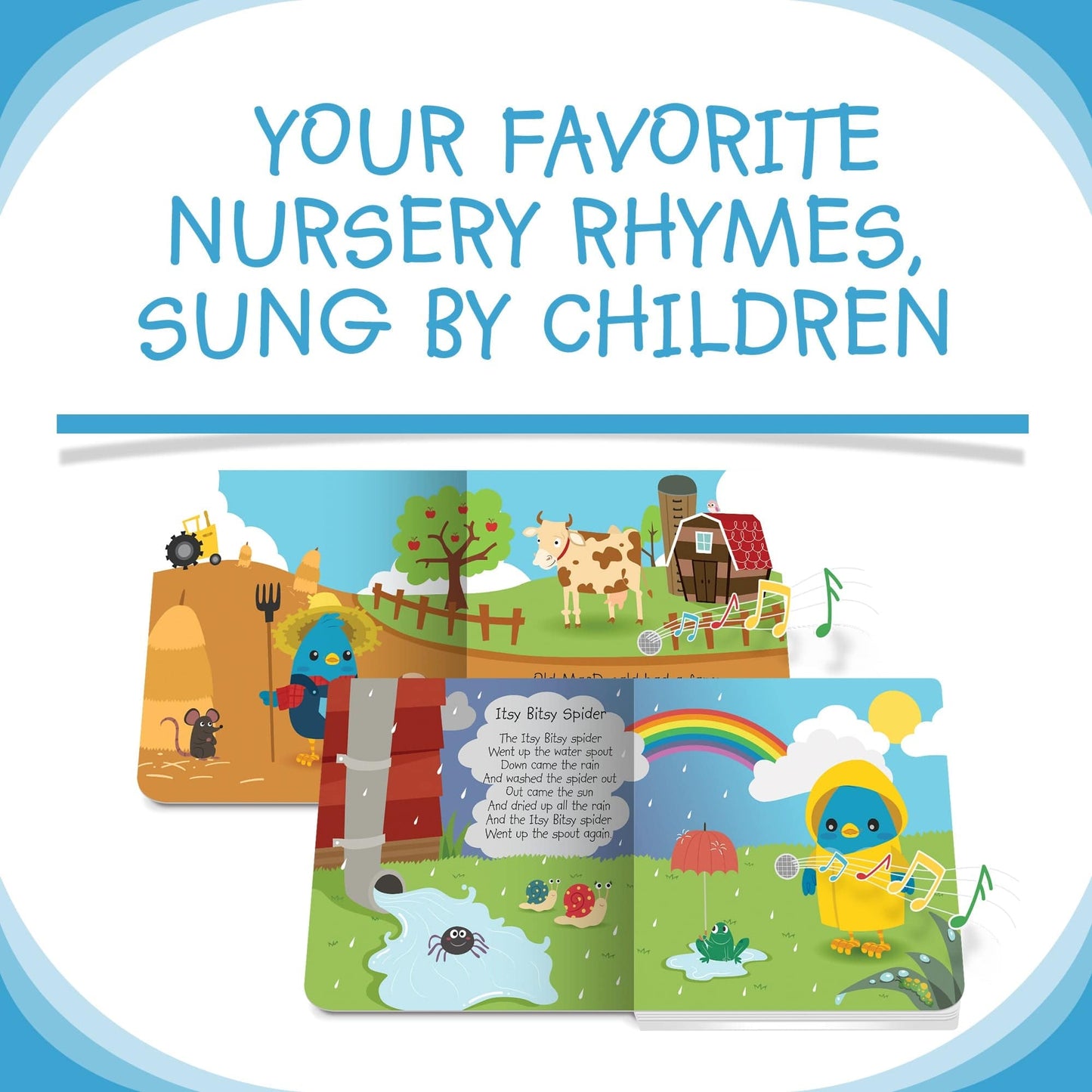 Ditty Bird Libros Libro Interactivo Musical Nursery Rhymes DI002