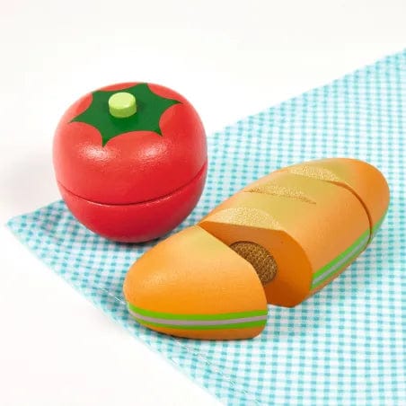 DJECO Accesorios Juego de picnic de madera Picnic to cut - Djeco DJ05511