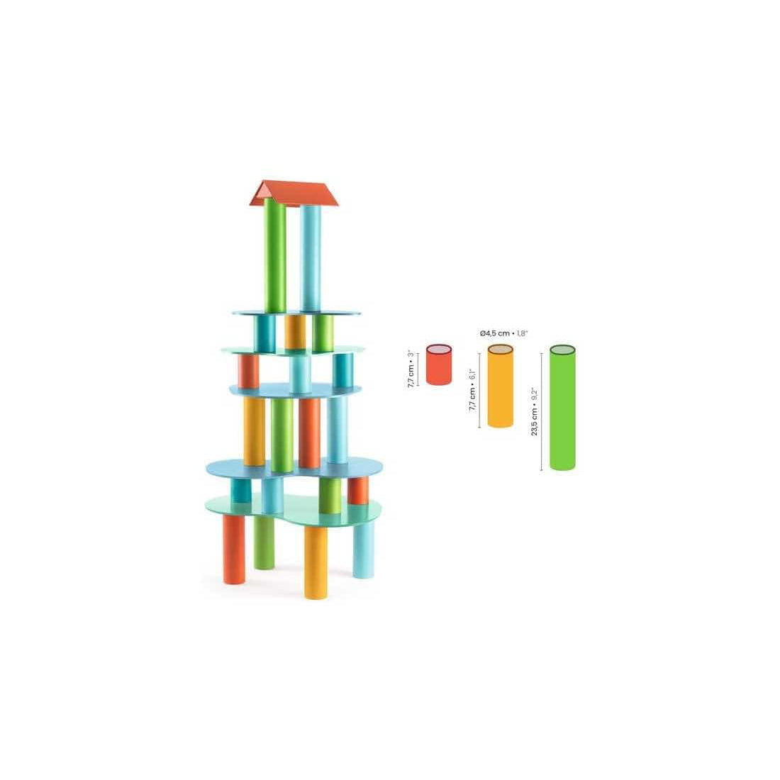 DJECO Bloques / Construcción Juego de Construcción Tubulo - Djeco DJ08350