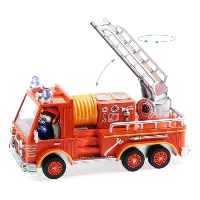 DJECO Camión Camión de bomberos Capitán Fuego - Djeco DJ05469