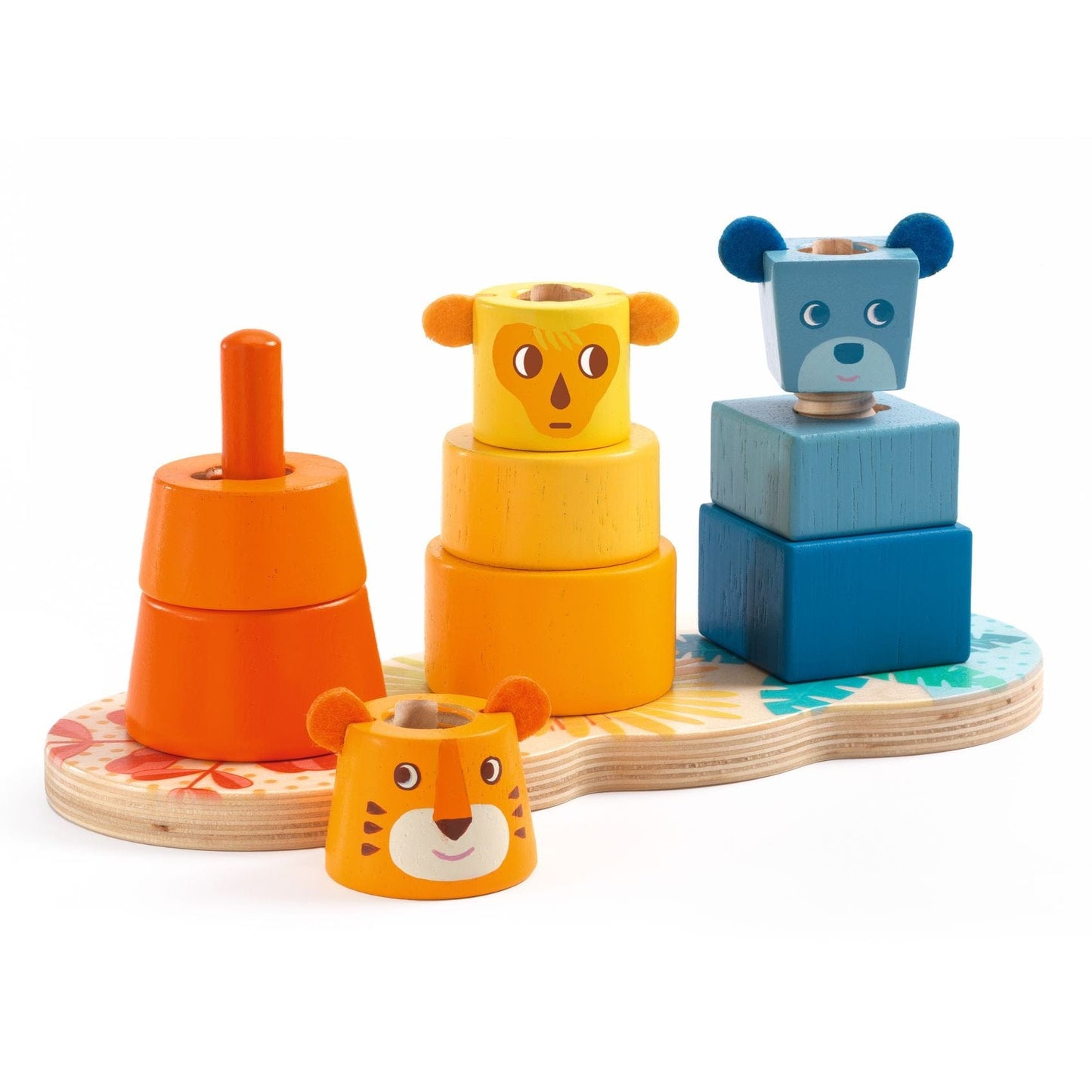 DJECO Destreza y Habilidades Juego de apilamiento Multi Stack DJ06218
