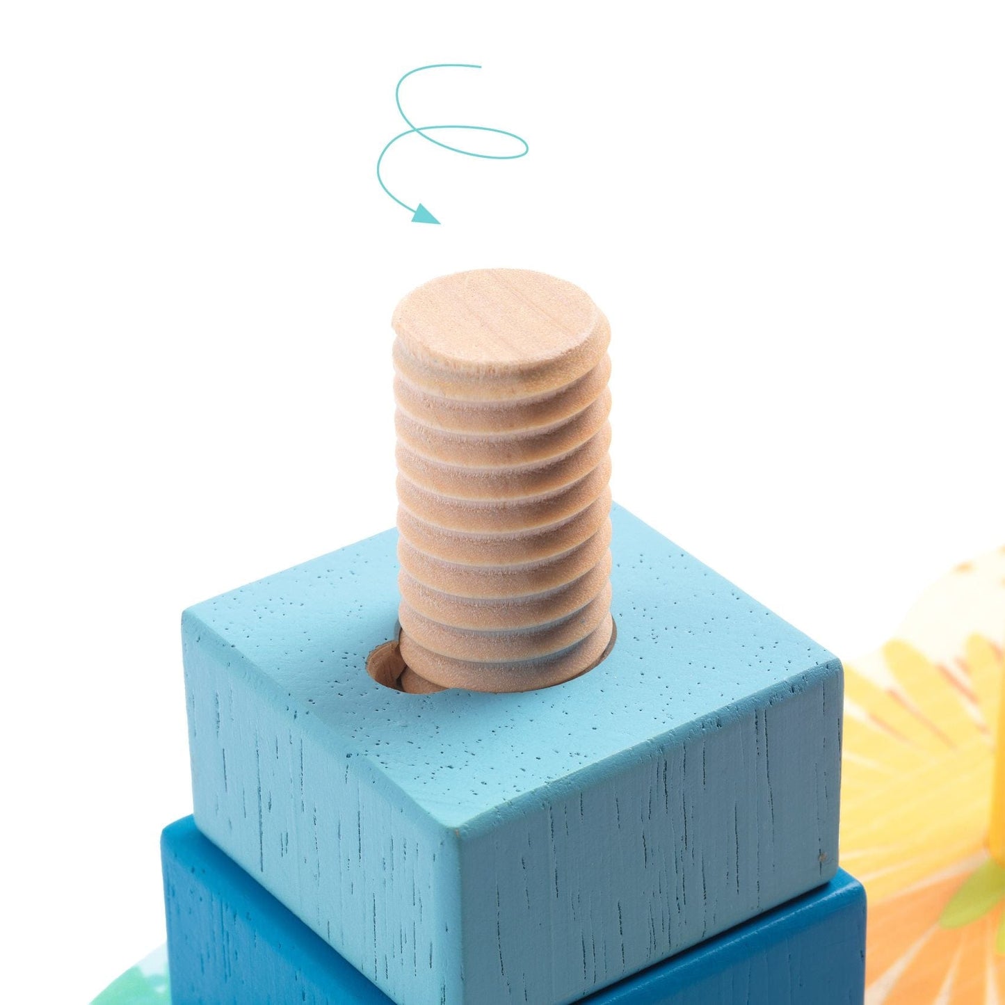 DJECO Destreza y Habilidades Juego de apilamiento Multi Stack DJ06218