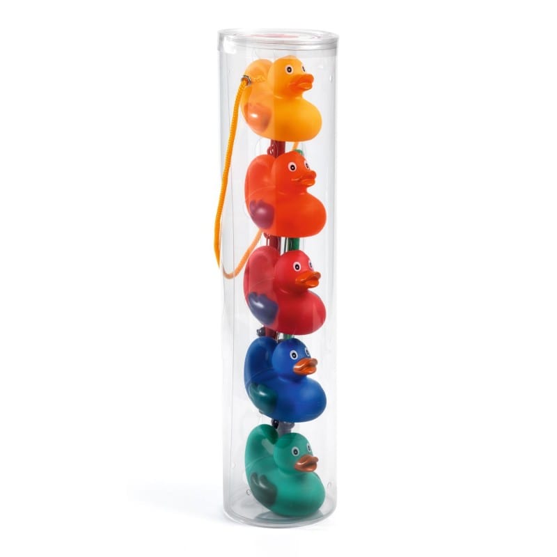 DJECO Destreza y Habilidades Juego de Pesca Patos colores DJ02115