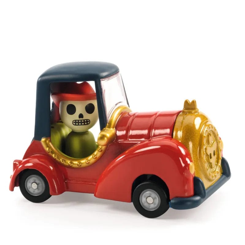 DJECO Figuras de colección Autos locos - craneo rojo DJ05470