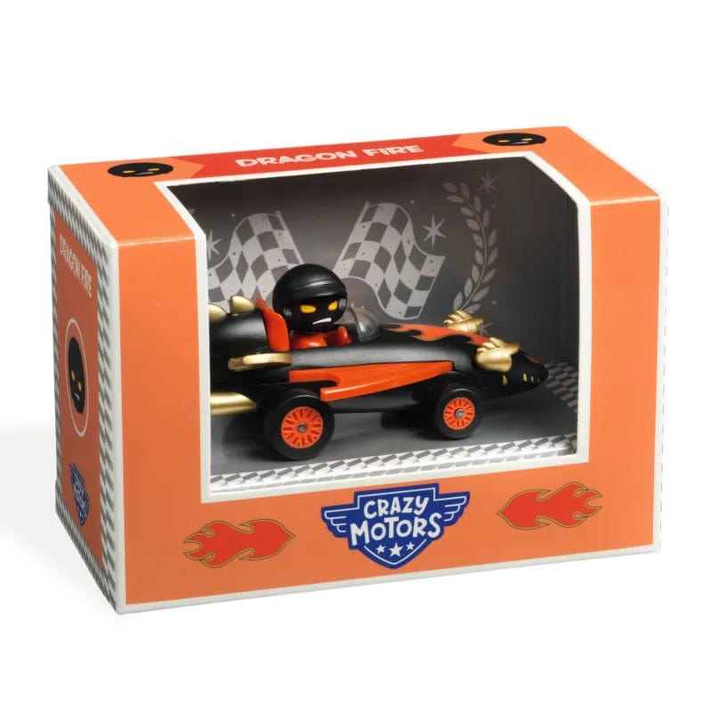 DJECO Figuras de colección Autos locos - Dragón de Fuego DJ05486