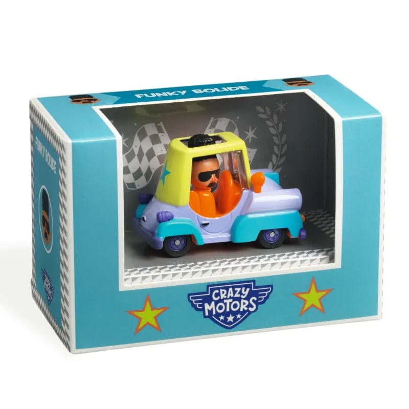 DJECO Figuras de colección Autos locos - Funky