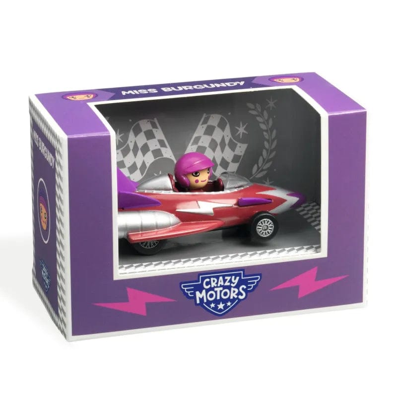 DJECO Figuras de colección Autos locos - Miss Borgoña DJ05483