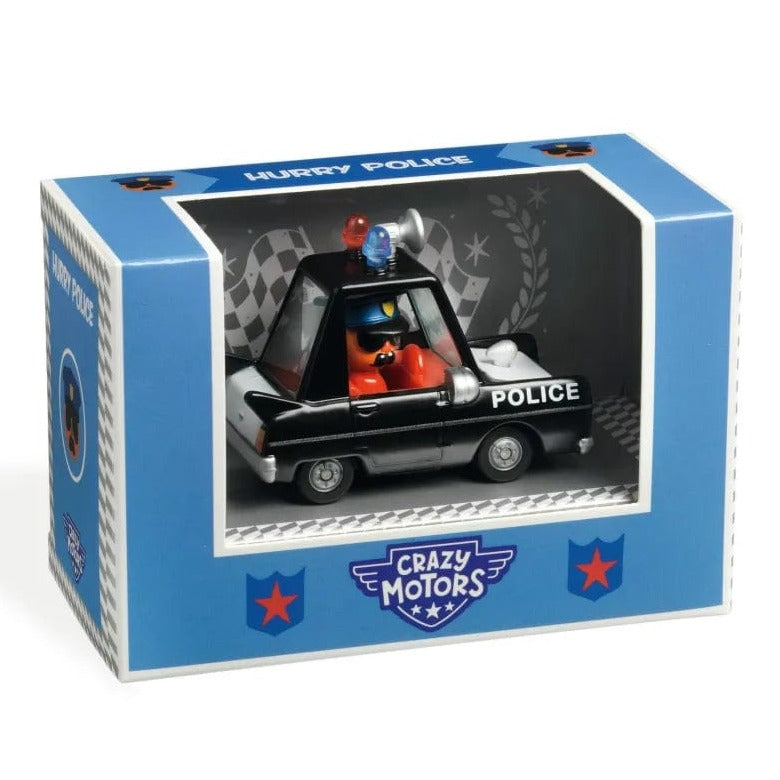 DJECO Figuras de colección Autos locos - Policia