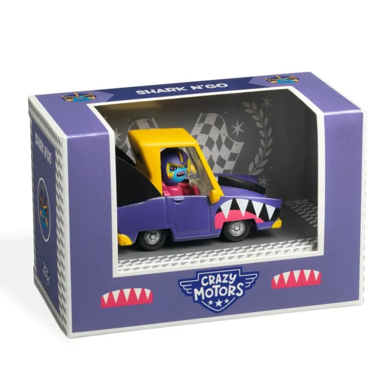 DJECO Figuras de colección Autos locos - Shark N'Go DJ05476