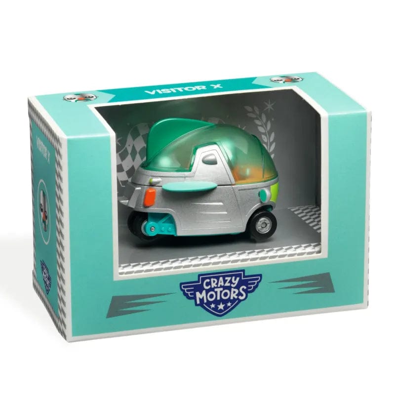 DJECO Figuras de colección Autos locos - Visitante X DJ05478
