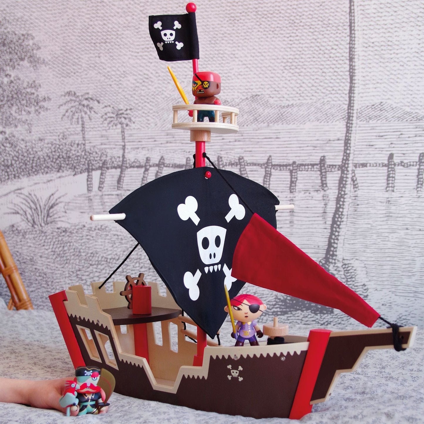 DJECO Figuras de colección Barco pirata arty toys - Djeco DJ06830
