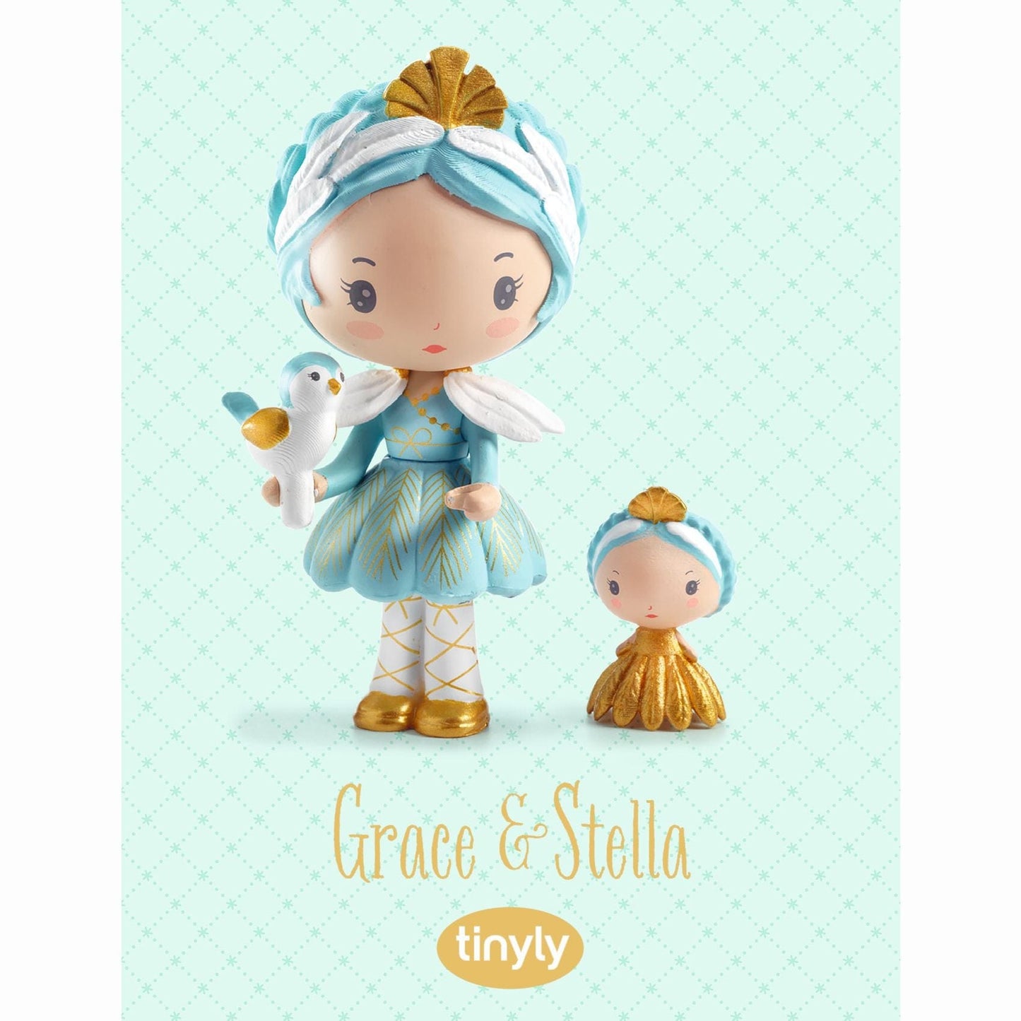 DJECO Figuras de colección Figura Coleccionable de Tinyly Grace y Stella - Djeco DJ06968