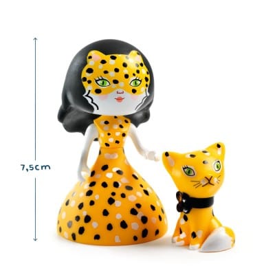 DJECO Figuras de colección Figura coleccionable Féline & Léo Arty Toys- Djeco DJ06791
