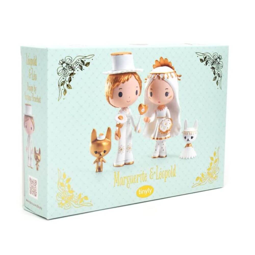 DJECO Figuras de colección Figura Coleccionable Margarita & Leopoldo tinyly DJ06959