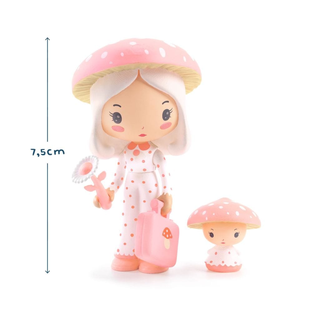DJECO Figuras de colección Muñecas coleccionables Amy y Mushy Tinyly - Djeco DJ06967