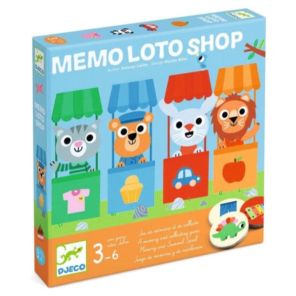 DJECO Juegos de memoria y lógica Bingo Memo tienda
