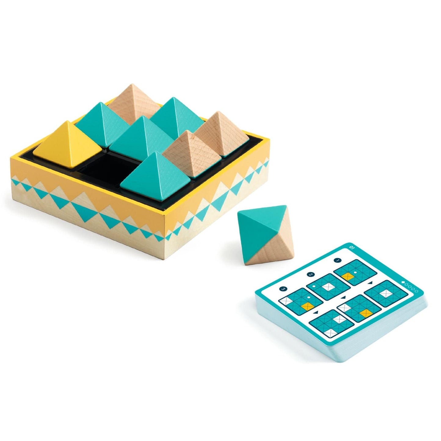 DJECO Juegos de memoria y lógica Juego de Lógica OctoPush Sologic - Djeco DJ00806