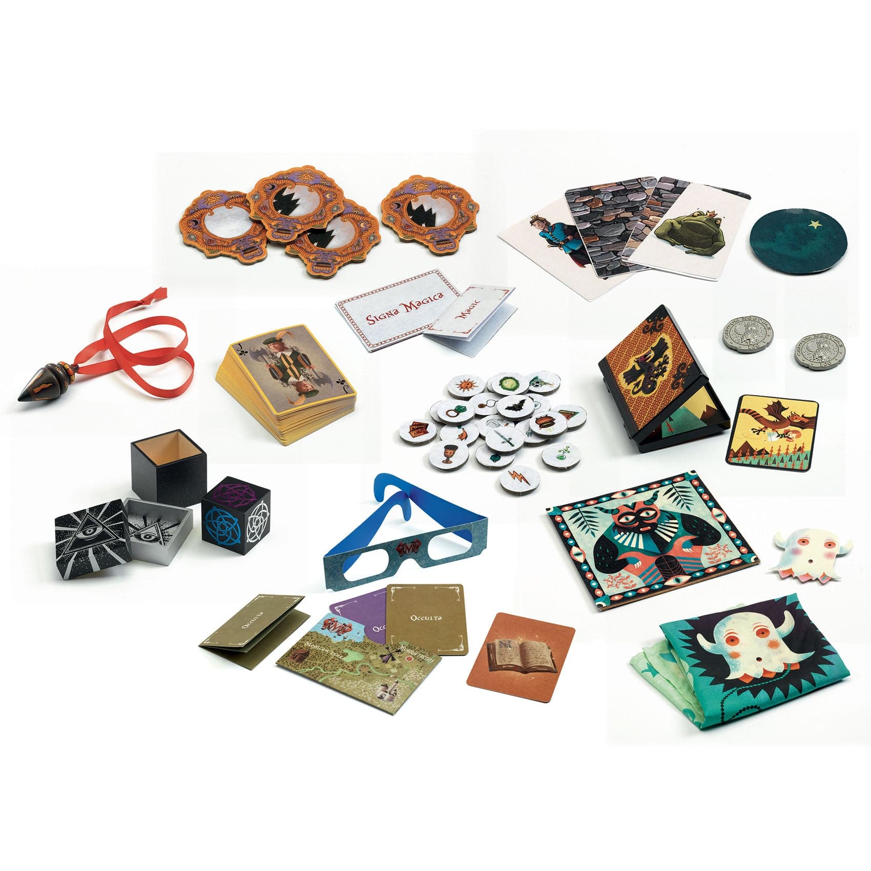 DJECO Juegos de mesa Box Mágico Mago Increíble DJ09962