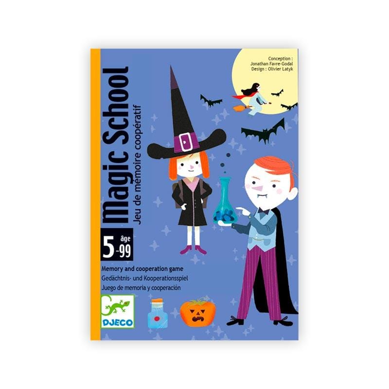 DJECO Juegos de mesa Juego de cartas Escuela magica DJ05144