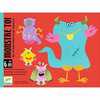 DJECO Juegos de mesa Juego de cartas Monstre Toi