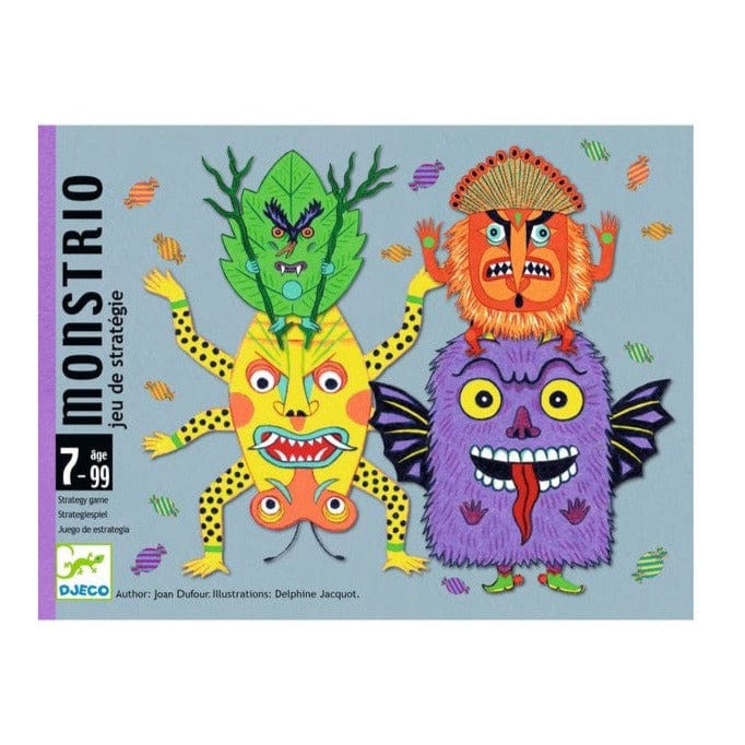 DJECO Juegos de mesa Juego de cartas Monstrio