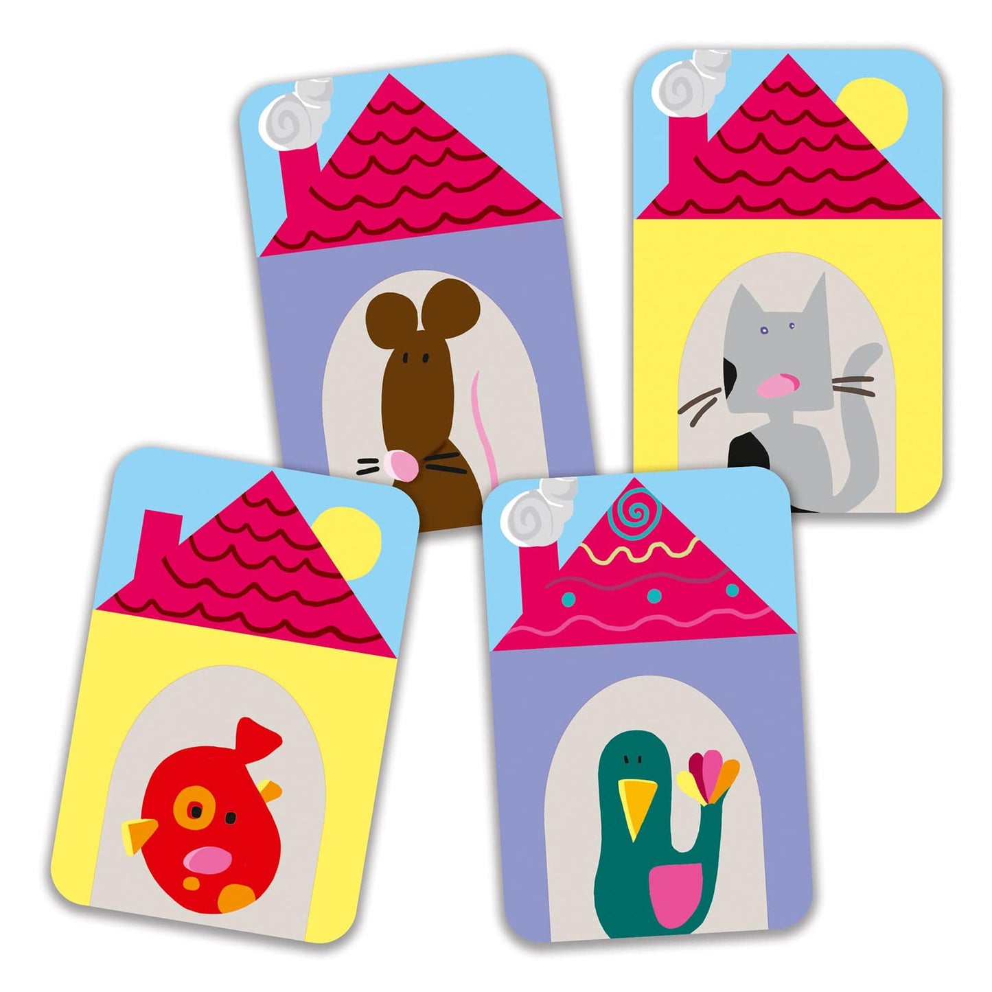 DJECO Juegos de mesa Juego de Cartas Oudordodo DJ05106