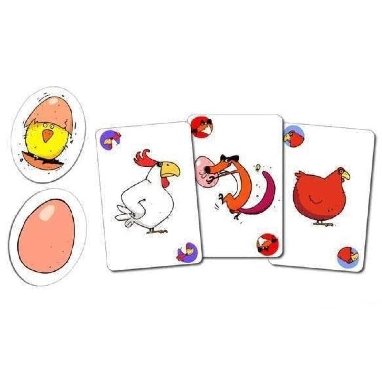 Djeco Juegos de mesa Juego de Cartas Piou Piou DJ05119