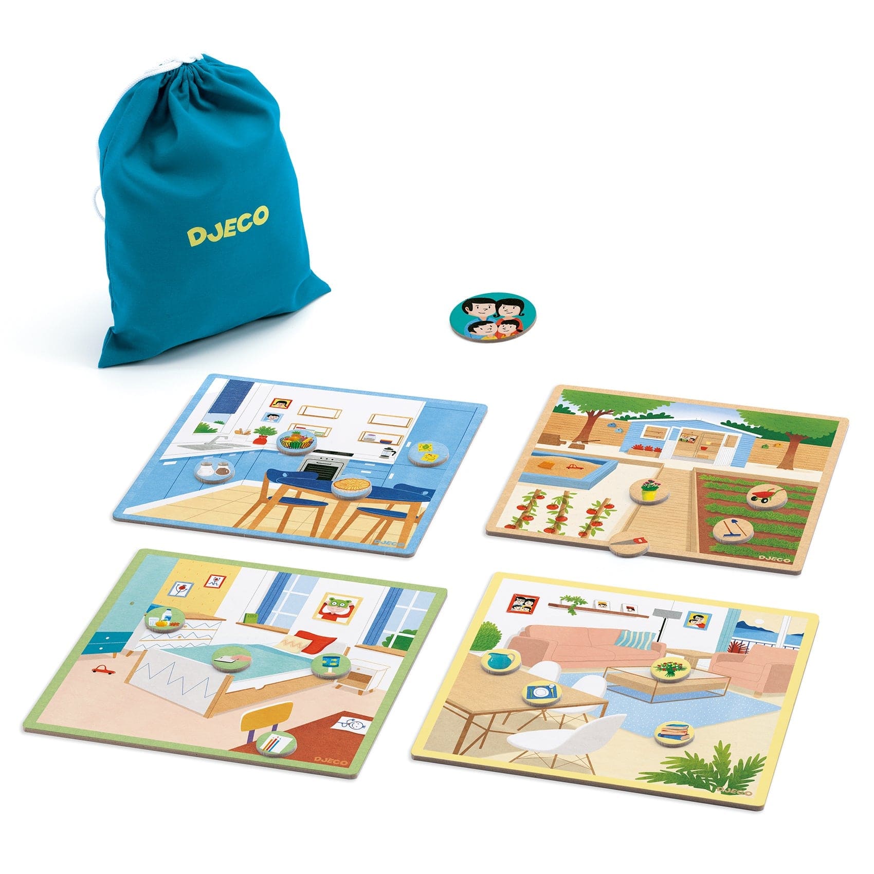 Djeco Juegos de mesa Juego de mesa Tapikékoi DJ08542
