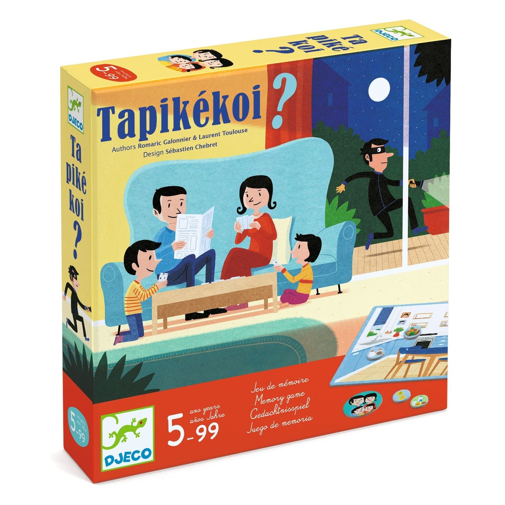 Djeco Juegos de mesa Juego de mesa Tapikékoi DJ08542