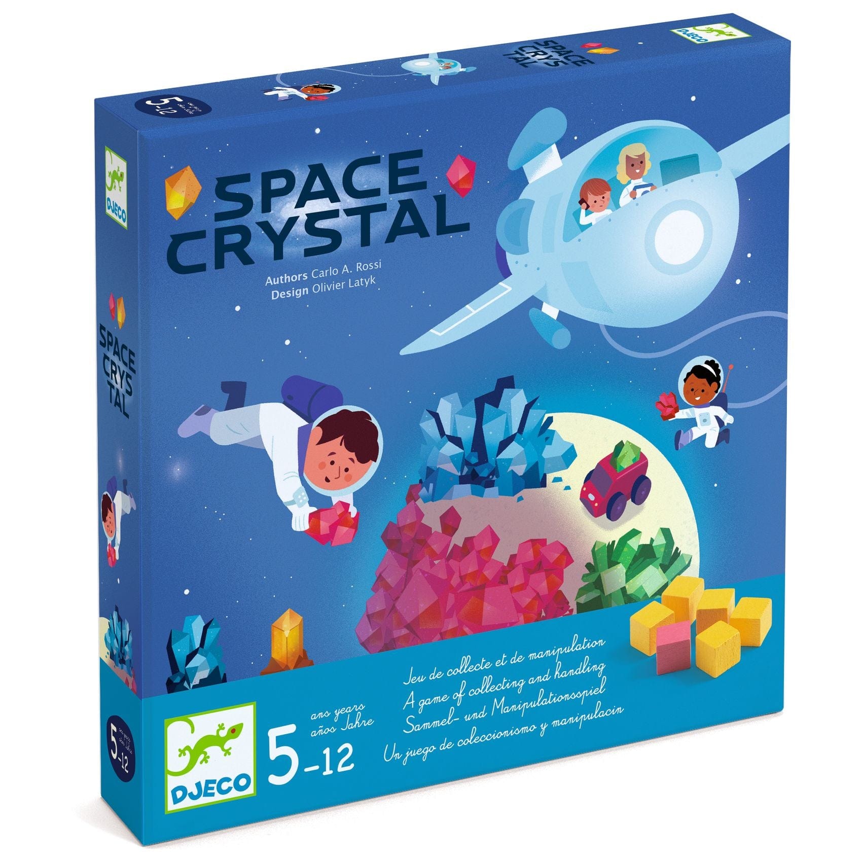 DJECO Juegos de mesa Juego de mesa y lógica Cristal Espacial - Djeco DJ00821
