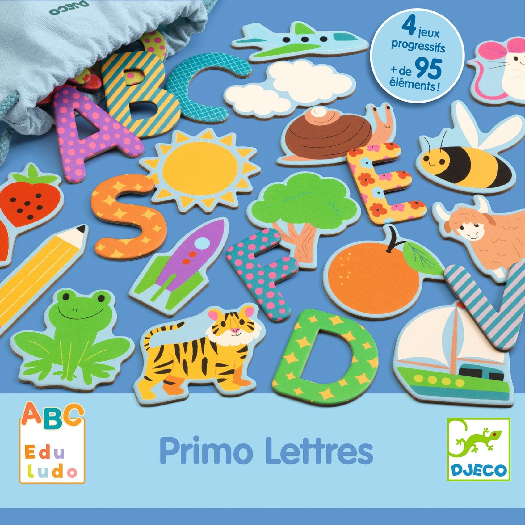 DJECO Juegos de mesa Juego Educativo Letras - Djeco DJ08252