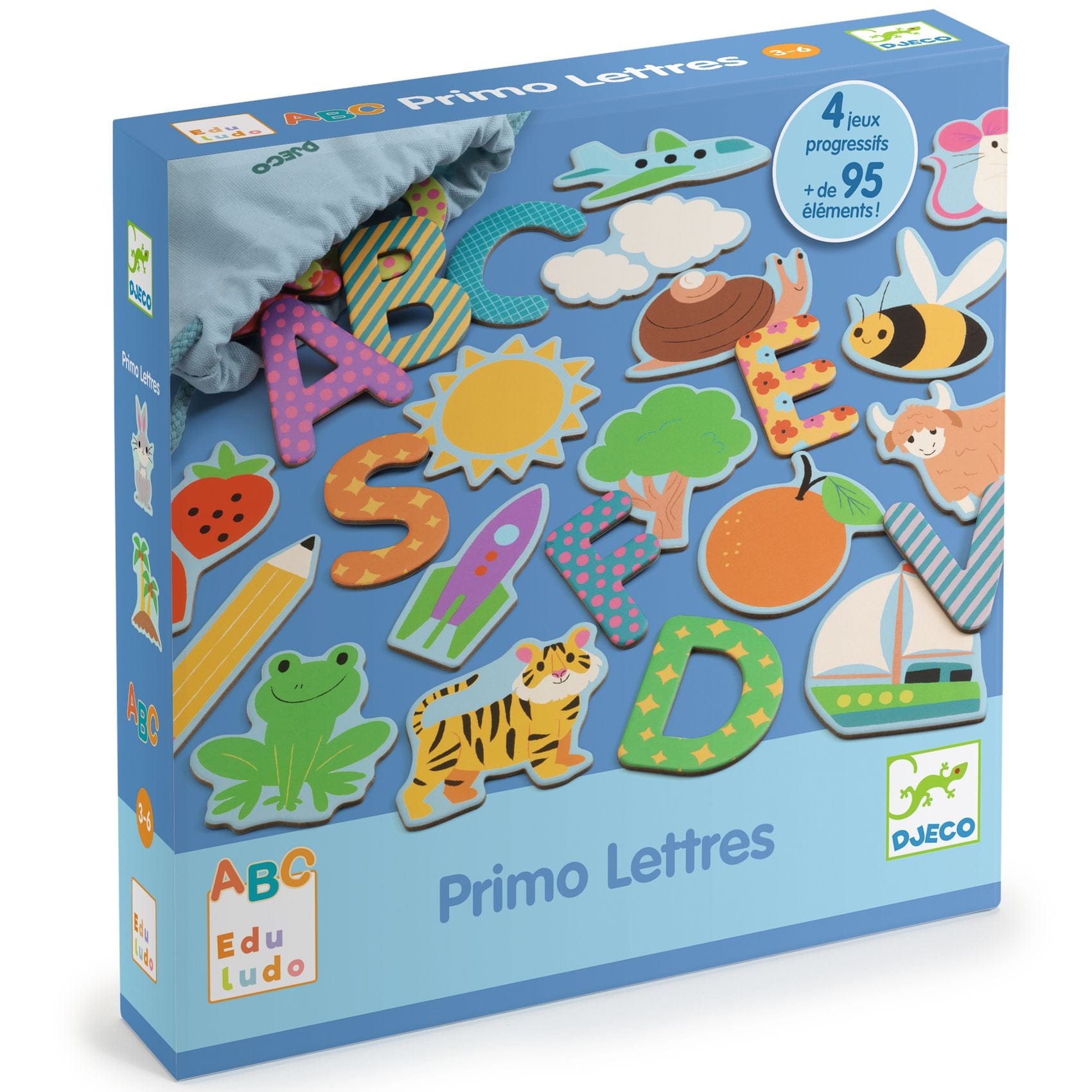 DJECO Juegos de mesa Juego Educativo Letras - Djeco DJ08252