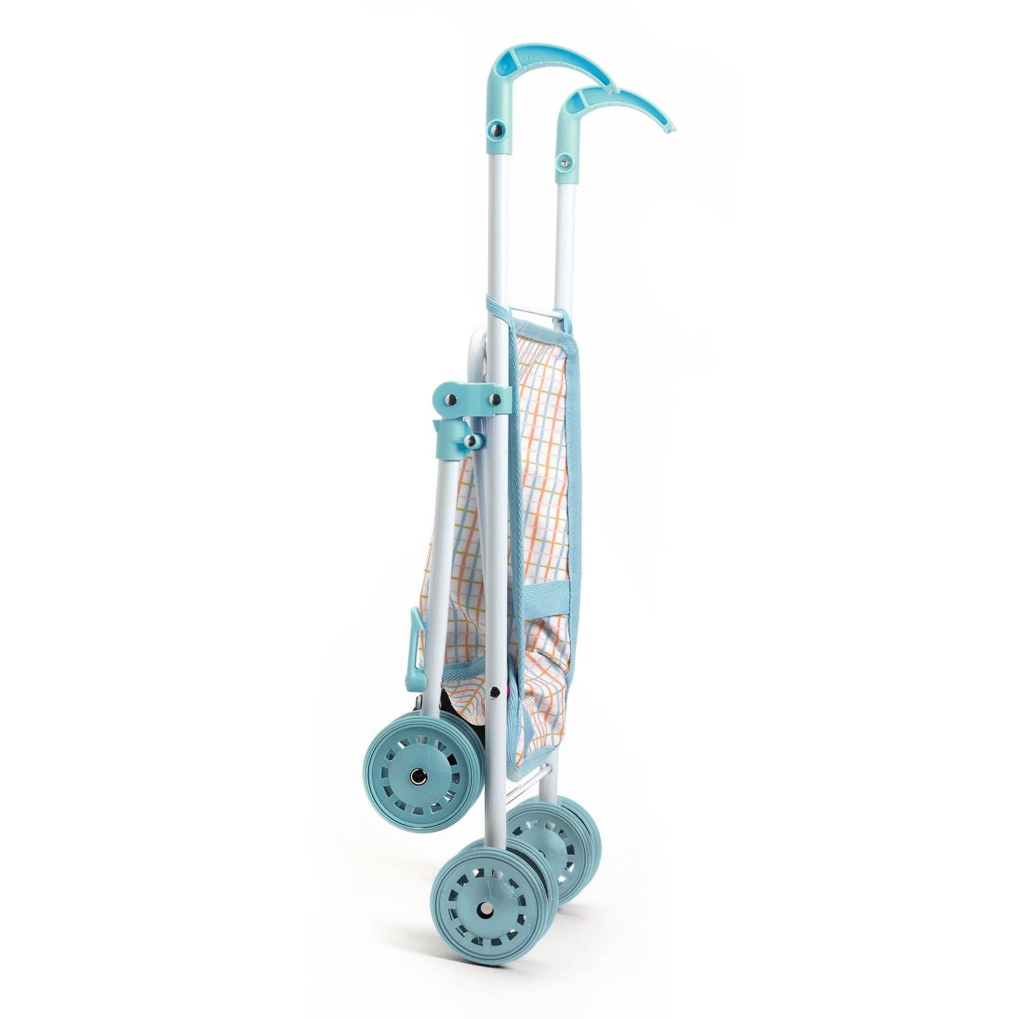 DJECO Juegos de roles Cochecito celeste 54 cm Pomea DJ07784