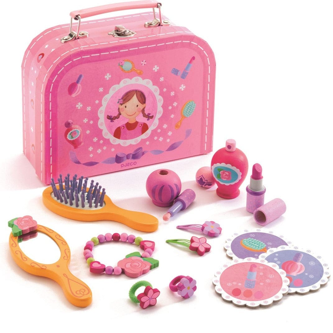 DJECO Juegos de roles Maletín con kit de belleza DJ06552