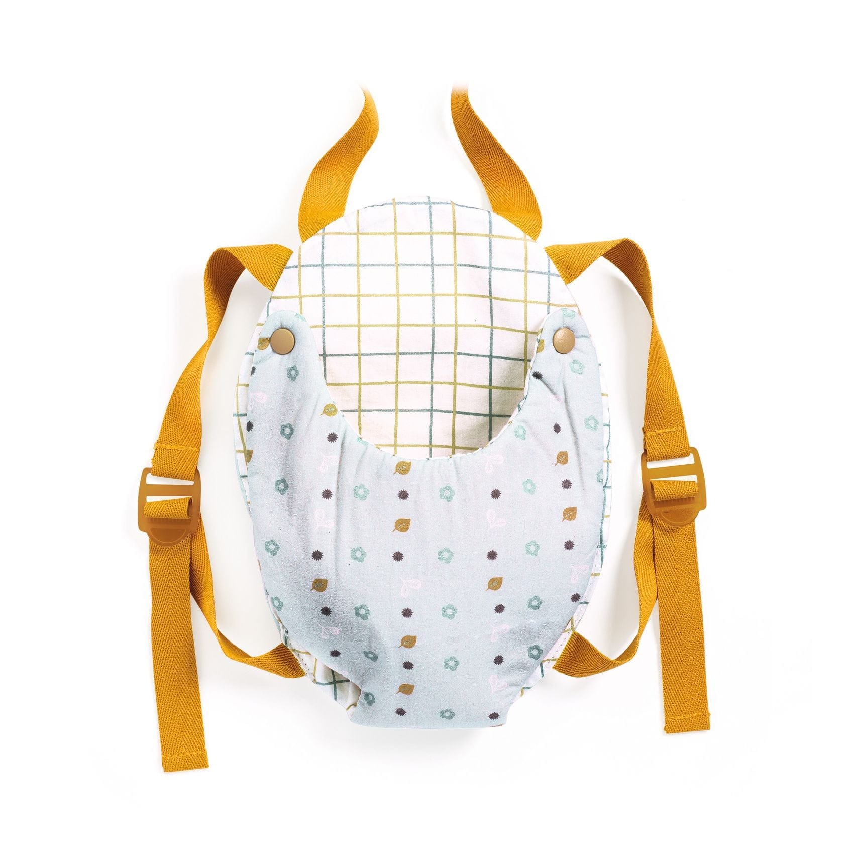 Djeco Juegos de roles Mochila porta bebé para muñeca pomea DJ07840