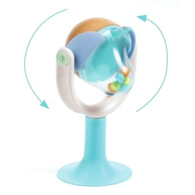 Djeco Juguetes de actividades para bebés Juego giratorio BabyReversi - Djeco DJ06144