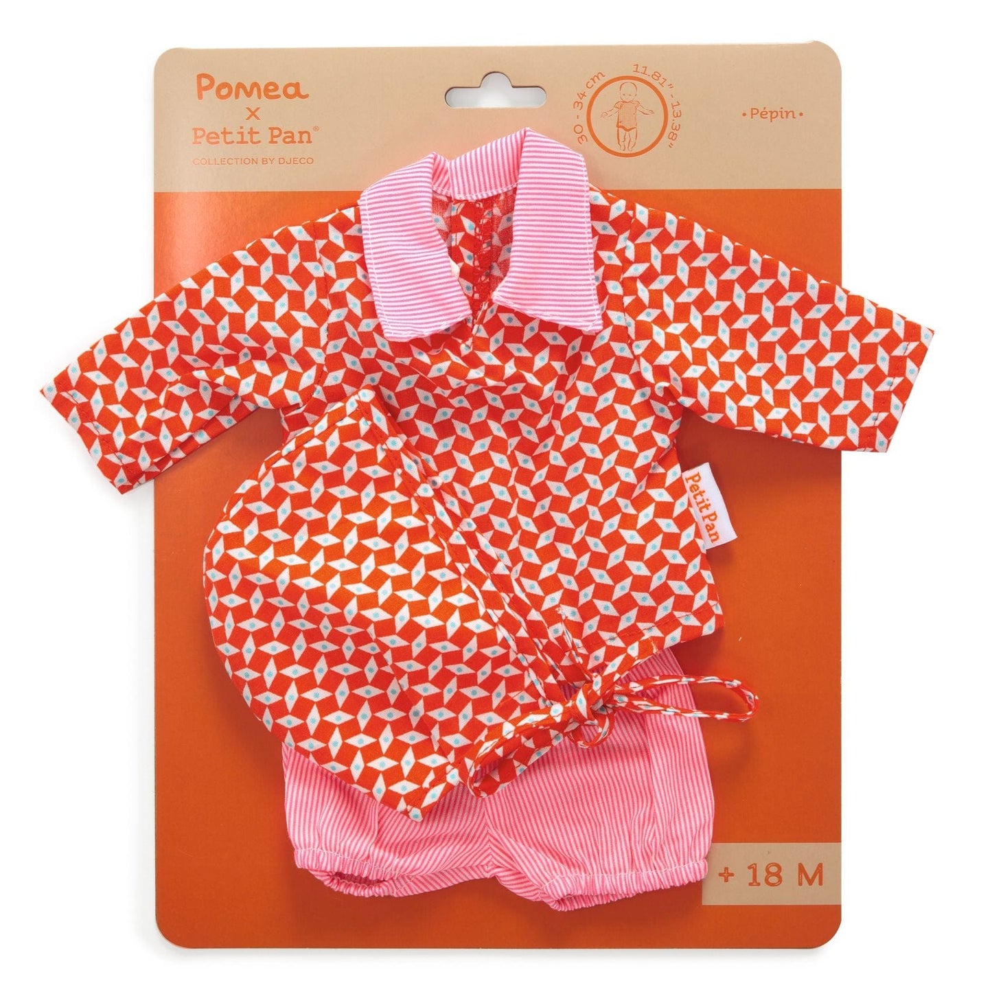 DJECO Muñec@s Conjunto Para Muñecas Pomea - Pépin Petit Pan DJ07756