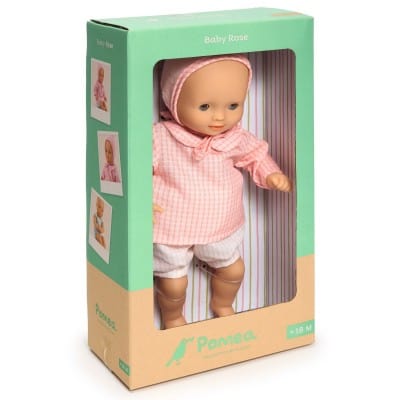 Djeco Muñecas Bebé Pomea Body Poupon Rosa 32 cm DJ07731