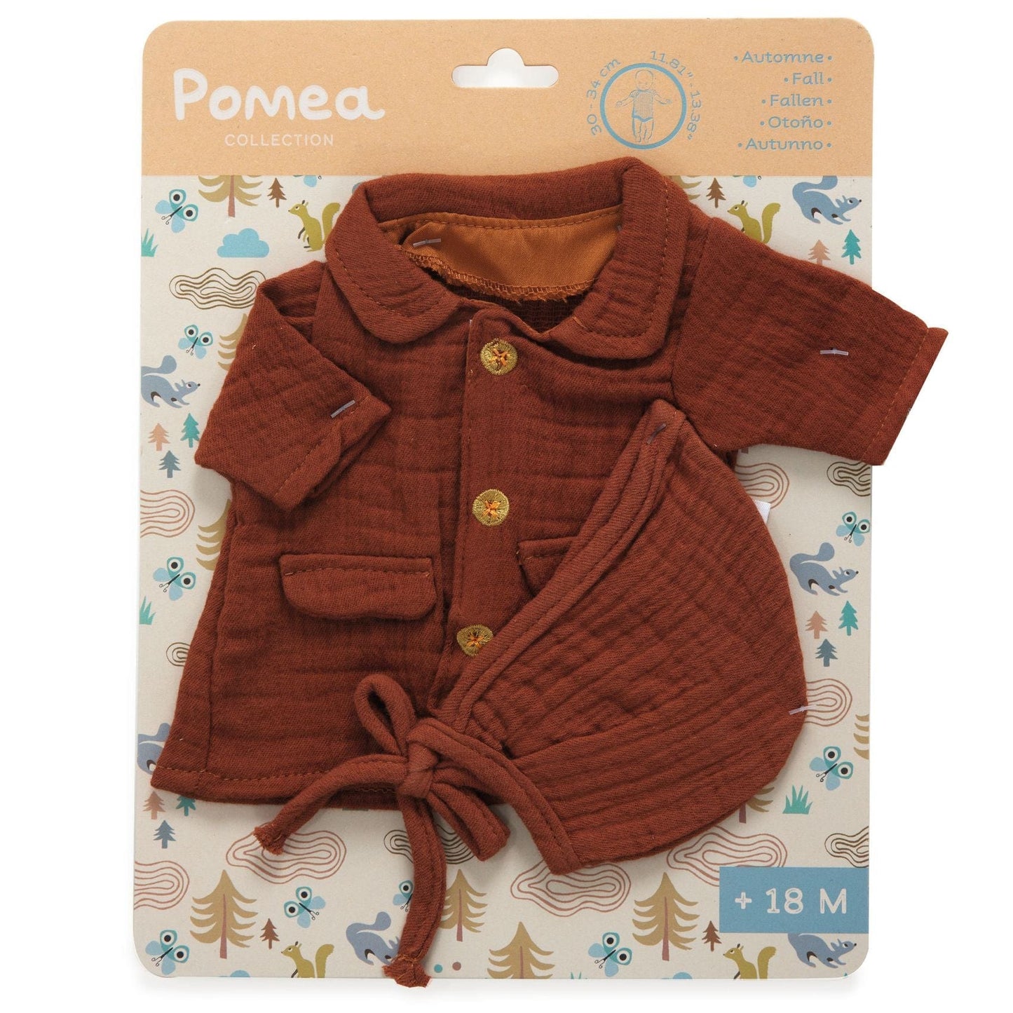 Djeco Muñecas Conjunto de 2 Piezas Para Muñecas Pomea DJ07893