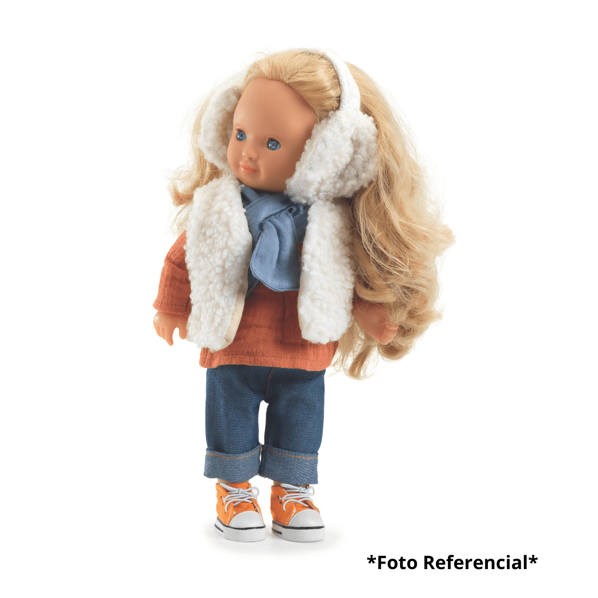 Djeco Muñecas Conjunto para Muñecas Pomea Chaleco de invierno Moumoute - Djeco DJ07774