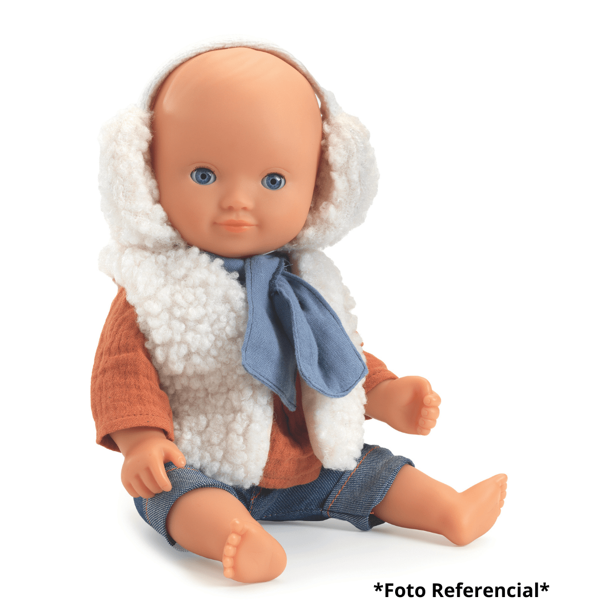 Djeco Muñecas Conjunto para Muñecas Pomea Chaleco de invierno Moumoute - Djeco DJ07774